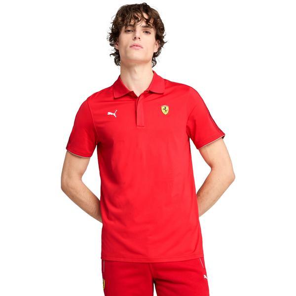 tricou-barbati-puma-ferrari-race-cloudspun-polo-63018502-xl-rosu-2